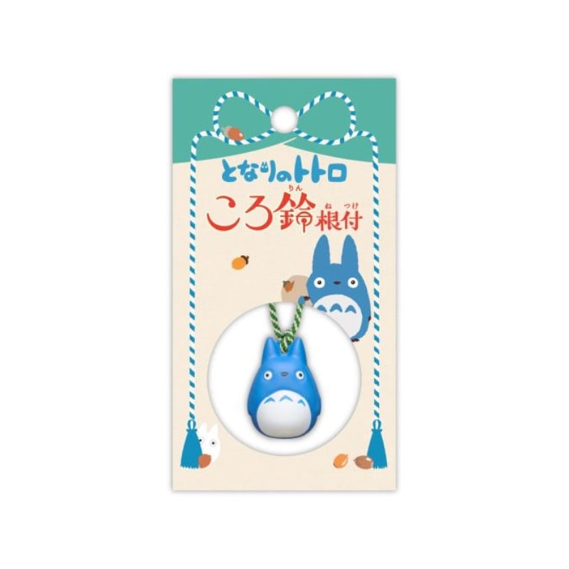 Studio Ghibli My Neighbor Totoro Strap Bell Netsuke Blue Totoro