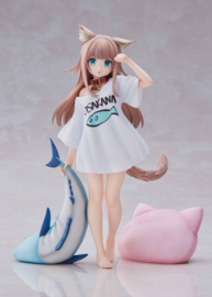 My Cat Is a Kawaii Girl 1/6 PVC Figure Kinako Good Morning Ver. 21 cm