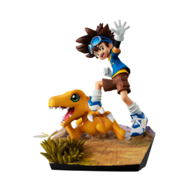 Digimon Adventure G.E.M. Series PVC Figure Taichi Yagami & Agumon 20th Anniversary 12 cm