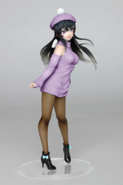 Rascal Does Not Dream of Bunny Girl Senpai PVC Figure Mai Sakurajima Knit One-piece Ver. 23 cm