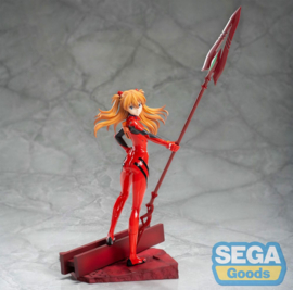 Neon Genesis Evangelion: 3.0+1.0 Thrice Upon a Time Luminasta PVC Figure Asuka Shikinami Langley x Spear of Longinus 20 cm - PRE-ORDER