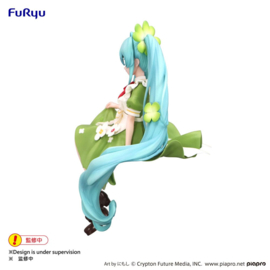 Hatsune Miku Noodle Stopper PVC Figure Flower Fairy Clover 15 cm