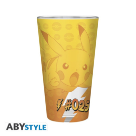 Pokemon XXL Glass Pikachu "Metal Effect"