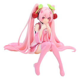 Hatsune Miku Noodle Stopper PVC Figure Sakura Miku 2023 14 cm