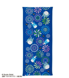 Studio Ghibli My Neighbor Totoro Imabari Towel Totoro Fireworks 34 x 80 cm