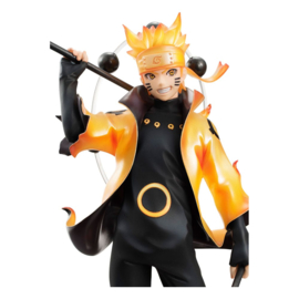 Naruto Shippuden G.E.M. Series PVC Figure Naruto Uzumaki Six Paths Sage Mode 15th Anniversary Ver. 22 cm