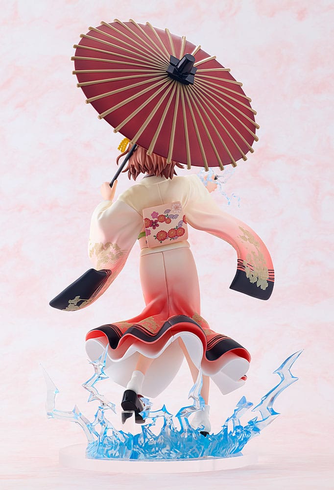 A Certain Scientific Railgun T 1/7 PVC Figure Mikoto Misaka Furisode Kimono Ver. 28 cm - PRE-ORDER