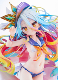 No Game No Life 1/7 PVC Figure Shiro: Sailor-Style Swimsuit Ver. 24 cm - PRE-ORDER