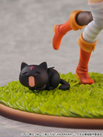 Konosuba: God's Blessing on This Wonderful World! SHIBUYA SCRAMBLE FIGURE 1/6 PVC Figure Megumin & Yunyun Futari wa Otomodachi Ver. 26 cm - PRE-ORDER
