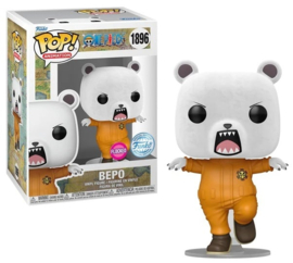 One Piece Funko Pop Bepo 'Flocked' #1896