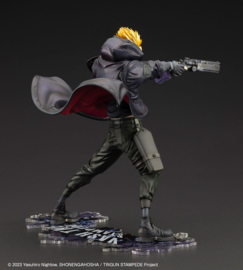 Trigun Stampede ARTFXJ 1/8 PVC Figure Vash the Stampede The Gunman in Black Ver. 22 cm - PRE-ORDER