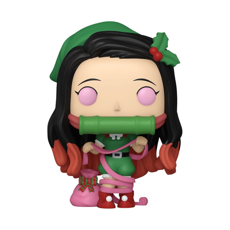Demon Slayer Funko Pop Plus Nezuko (Holiday) #2033 - PRE-ORDER