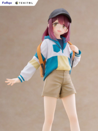 Laid-Back Camp Tenitol PVC Figure Ayano Toki 23 cm