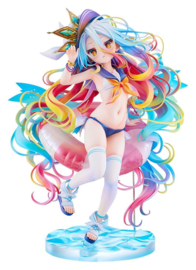 No Game No Life 1/7 PVC Figure Shiro: Sailor-Style Swimsuit Ver. 24 cm - PRE-ORDER