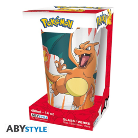 Pokemon Large Glass Premium Charizard