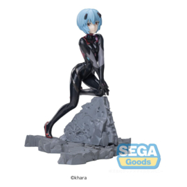 Neon Genesis Evangelion: 3.0+1.0 Thrice Upon a Time Luminasta PVC Figure Tentative Name : Rei Ayanami Vignetteum 30th Anniversary Ver. 19 cm