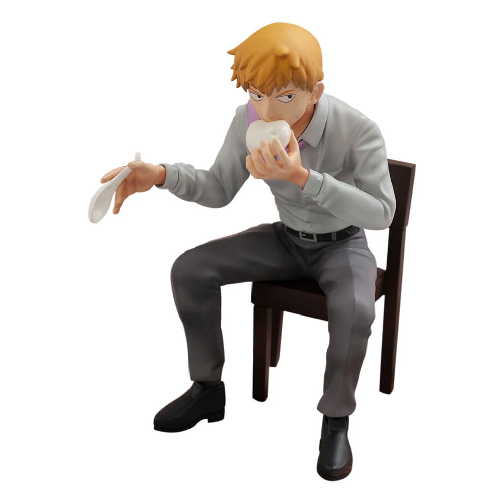 Mob Psycho 100 III x Bunbougu Cafe 2022 PVC Figure Arataka Reigen 14 cm - PRE-ORDER