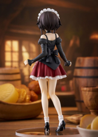 Konosuba Pop Up Parade PVC Figure Megumin: Part-Time Job Uniform Ver. L Size 20 cm - PRE-ORDER