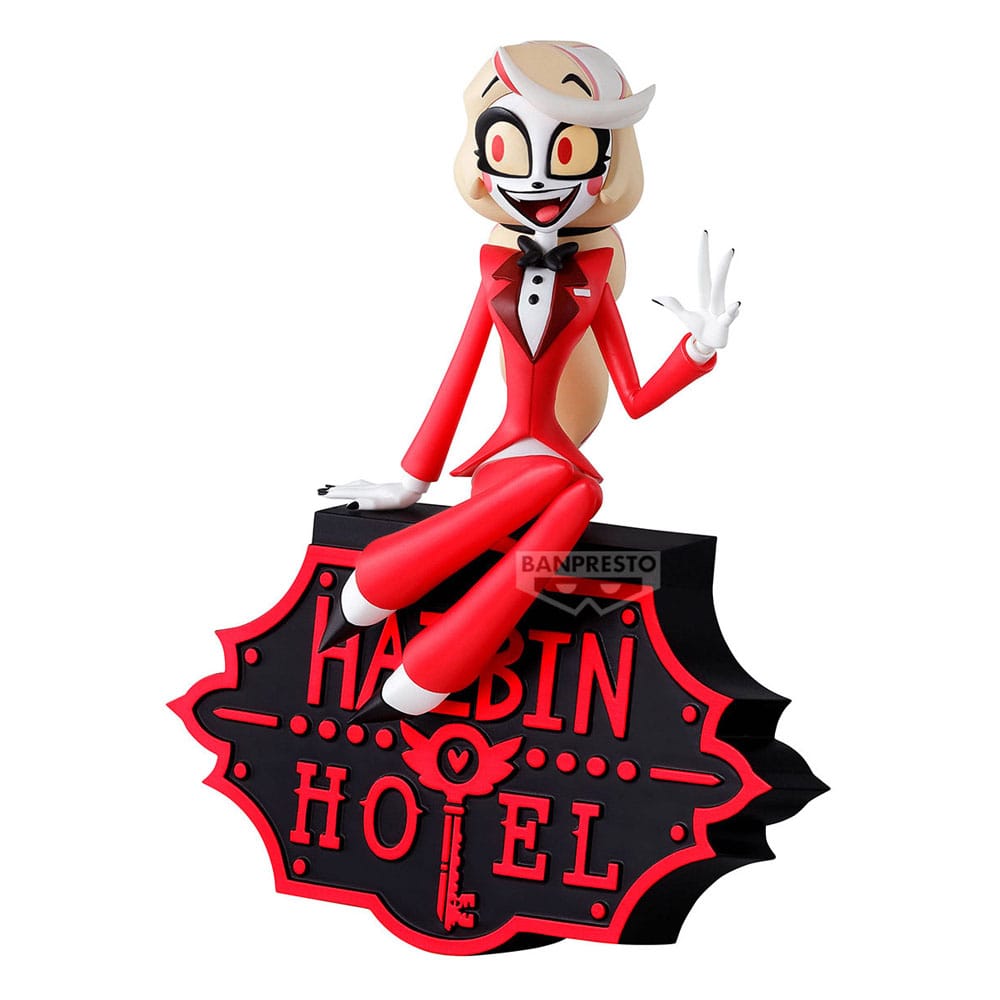 Hazbin Hotel Monitor Top Figure PVC Figure Charlie Morningstar (Ver. A) 14 cm