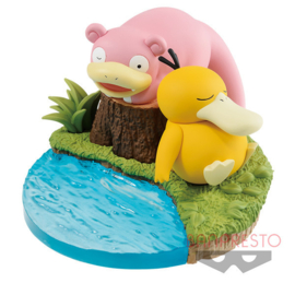 Pokemon Relaxation Time PVC Figure Slowpoke & Psyduck - PRE-ORDER