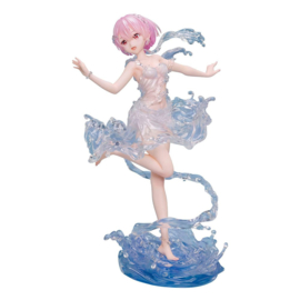 Re:Zero Starting Life in Another World 1/7 PVC Figure Ram Aqua Dress 23 cm - PRE-ORDER