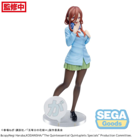 The Quintessential Quintuplets Specials Luminasta PVC Figure Miku Nakano 20 cm