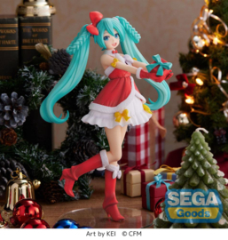 Hatsune Miku Series SPM PVC Figure Hatsune Miku Christmas 2022 Ver. 21 cm