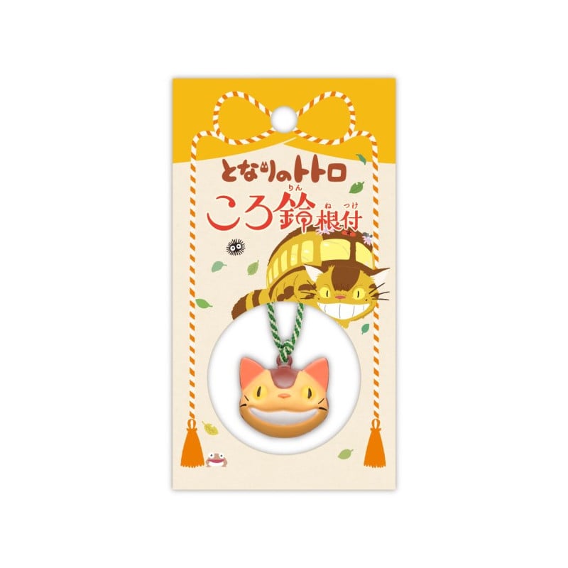 Studio Ghibli My Neighbor Totoro Strap Bell Netsuke Catbus