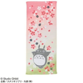 Studio Ghibli My Neighbor Totoro Imabari Towel Falling Cherry Blossoms 34x80 cm
