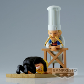 One Piece World Collectible Figure Log Stories PVC Figure Sanji & Zeff Ver 2.