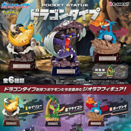 Pokemon Mini Figures Pokemon Dragon Type (Re-Ment) Blind Box