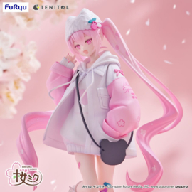 Hatsune Miku Tenitol PVC Figure Sakura Miku Cool style [petit] 19 cm - PRE-ORDER