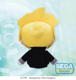 Character Vocal Series 02: Kagamine Rin/Len Fuwa Petit Mini Plush Figure Kagamine Len Uniform Ver. (EX) 16 cm - PRE-ORDER