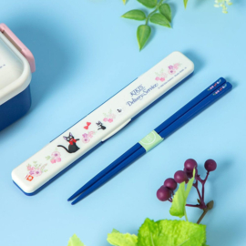 Studio Ghibli Kiki delivery's service Chopsticks with Box Jiji Flower garland 18 cm