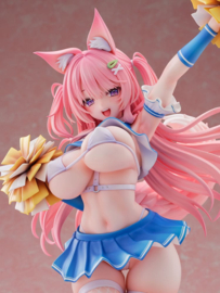 Original Character 1/5 PVC Figure Kemomimi Cheer Girl illustration by Yatanuki Kei DX Version 35 cm - PRE-ORDER