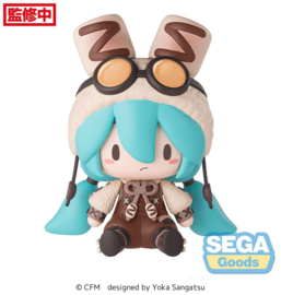 Character Vocal Series 01: Hatsune Miku Fuwa Petit Chibi Figure Hatsune Miku Marshmallow Hot Cocoa 10 cm - PRE-ORDER
