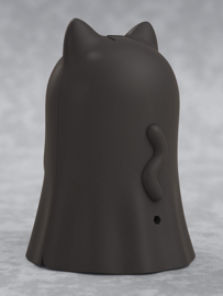 Nendoroid More Kigurumi Face Parts Case for Nendoroid Figures Ghost Cat Black 10 cm