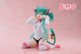 Hatsune Miku Desktop Cute PVC Figure Hatsune Miku Cute (Nekomimi) 13 cm