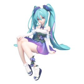 Hatsune Miku Noodle Stopper PVC Figure Miku Flower Fairy Morning Glory 14 cm