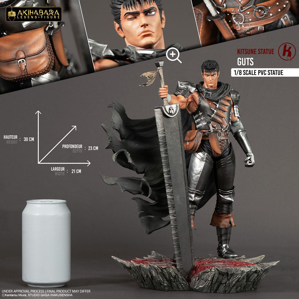 Berserk Akihabara Legend Figure 1/8 PVC Figure Guts 30 cm - PRE-ORDER