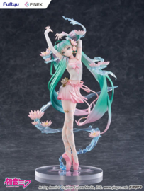Hatsune Miku F:NEX 1/7 PVC Figure Water lily Ver. 27 cm - PRE-ORDER