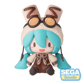 Character Vocal Series 01: Hatsune Miku Fuwa Petit Chibi Figure Hatsune Miku Marshmallow Hot Cocoa 10 cm - PRE-ORDER