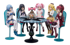 Puella Magi Madoka Magica The Movie: Rebellion PVC Figure Tea Party Cake Song Ver. Set 18 cm - PRE-ORDER