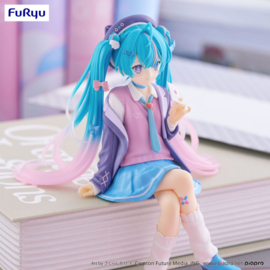 Hatsune Miku Noodle Stopper PVC Figure Hatsune Miku Love Blazer Navy Color Ver. 14 cm