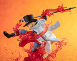 One Piece Figuarts ZERO Extra Battle PVC Figure Sabo Fire Fist Rook Check 19 cm