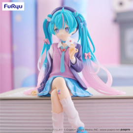 Hatsune Miku Noodle Stopper PVC Figure Hatsune Miku Love Blazer Navy Color Ver. 14 cm