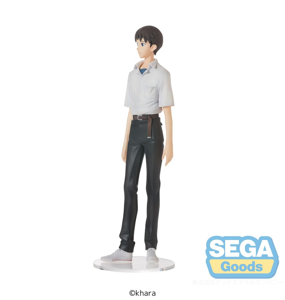 Rebuild of Evangelion High Premium PVC Figure Shinji Ikari Uniform Ver. Evangelion: New Theatrical Edition 22 cm - PRE-ORDER