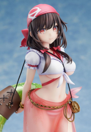 Konosuba 1/7 PVC Figure Yunyun Light Novel Cosplay On The Beach Ver. 25 cm