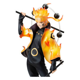 Naruto Shippuden G.E.M. Series PVC Figure Naruto Uzumaki Six Paths Sage Mode 15th Anniversary Ver. 22 cm