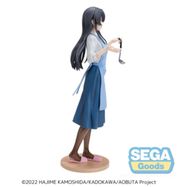 Rascal Does Not Dream of Bunny Girl Senpai Luminasta PVC Figure Mai Sakurajima Apron 14 cm